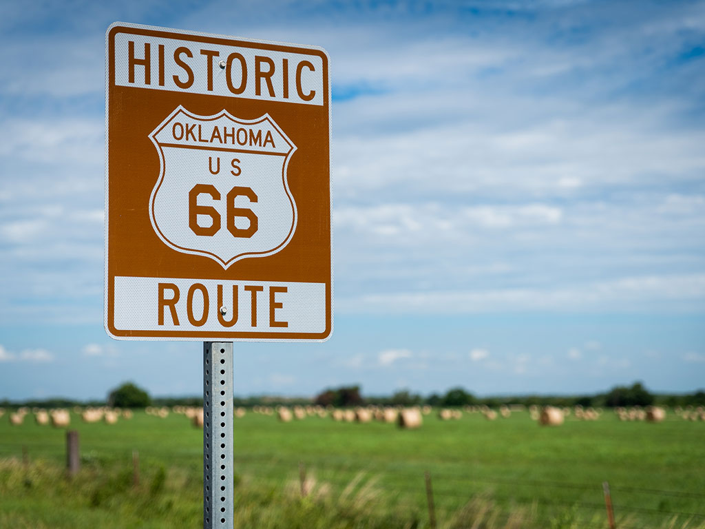 Route 66 in Oklahoma