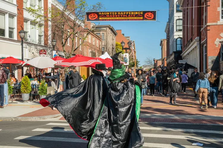 Haunted Happening parade in Salem